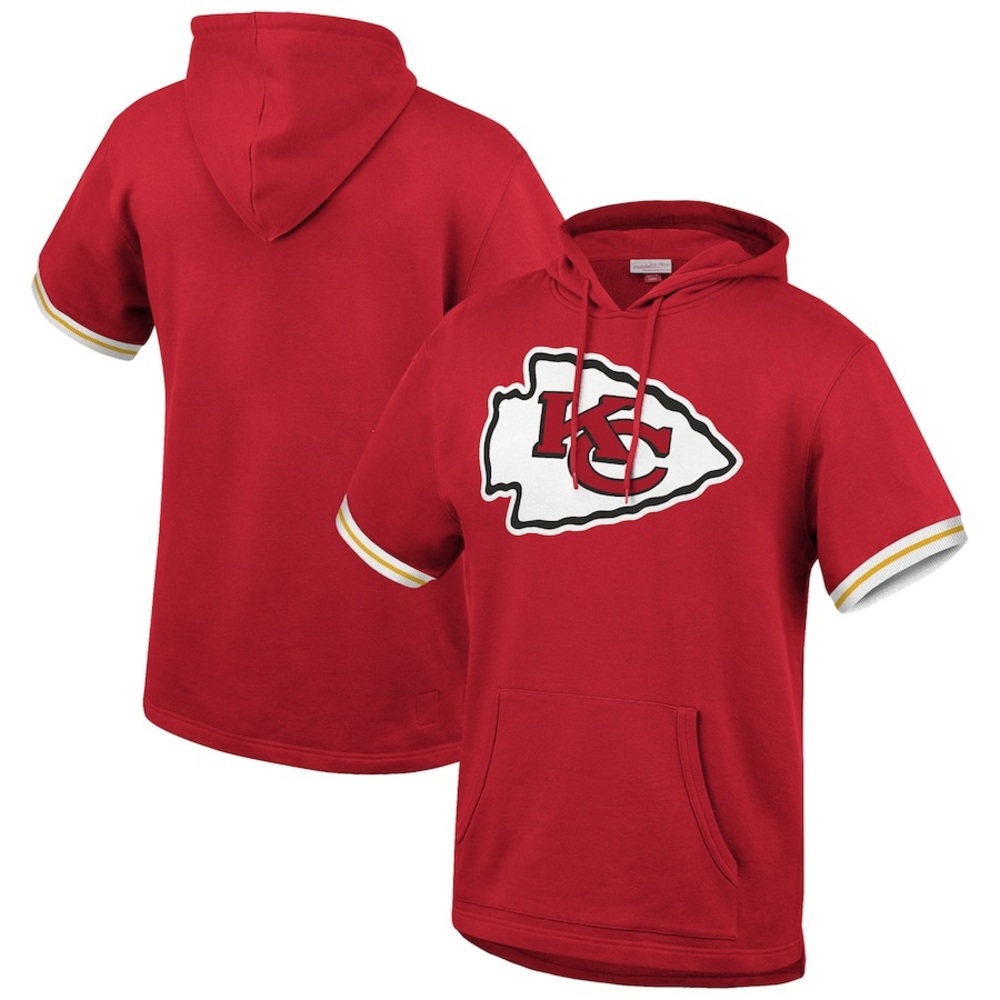 Mitchell & Ness Chiefs Hoodie Kansas City Men’s XL Ringer Hoodie